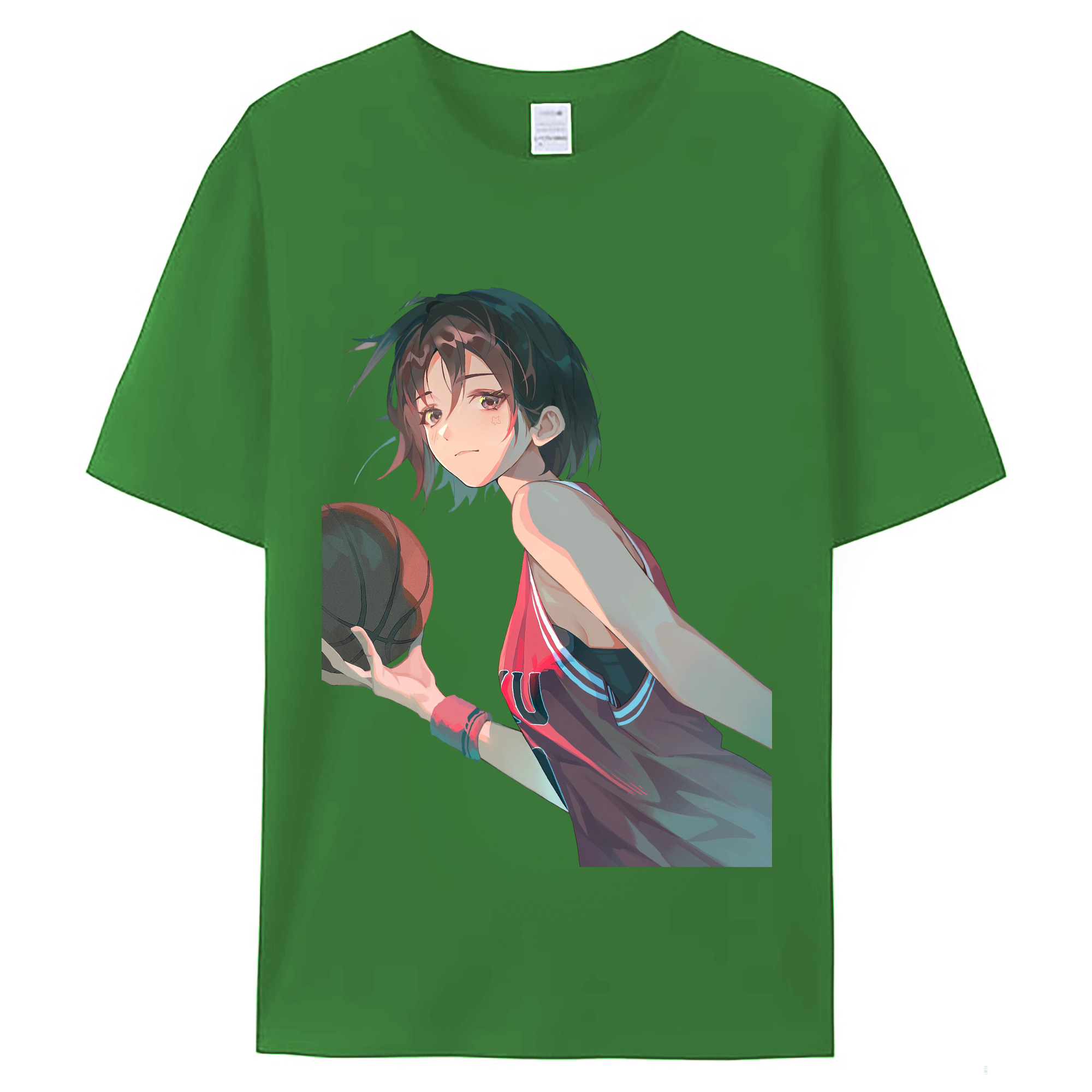 （画像用） SLAM DUNK／スラムダンク レディースカジュアルプリントTシャツ（綿100％）